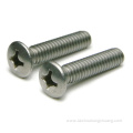 Phillips Slotted Oval Head Machine Screws